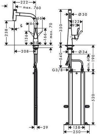 Hansgrohe 73817000 Baños y fontanería