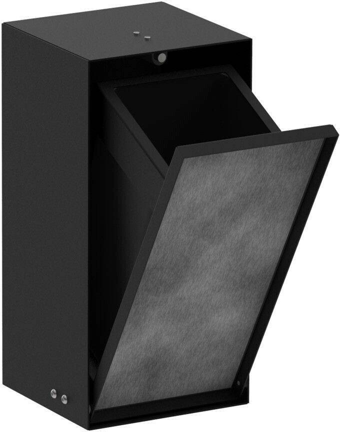 Cubos de basura Hansgrohe XtraStoris Rock built-in waste bin 2.5lBlack Matt