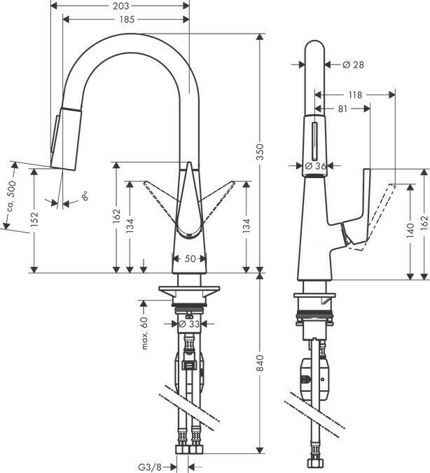 Hansgrohe Talis S 160 (72815000) Baños y fontanería